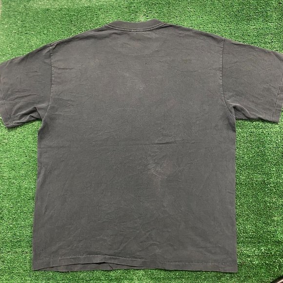 Vintage 90s Redneck Humor Sun Faded Single Stitch Funny Tee - Picture 6 of 6